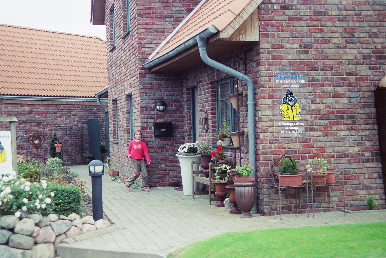 Ferienhaus Wattenhus Busum Bagian luar foto